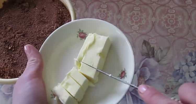 For the preparation of cookies, mashed potatoes butter