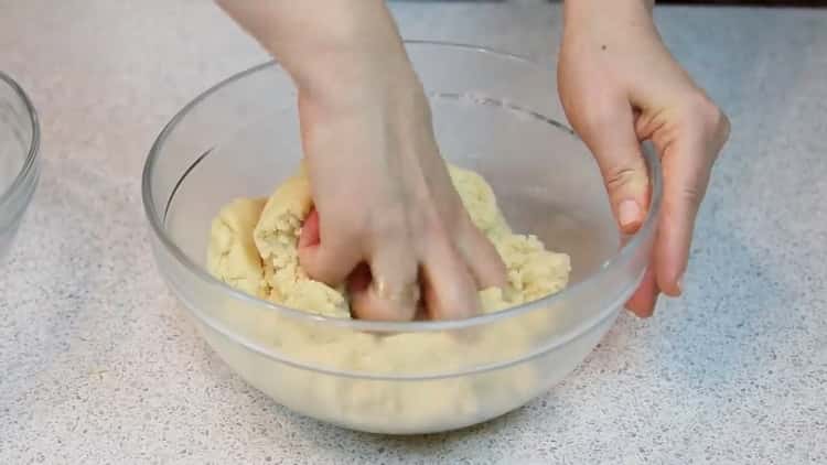To make cookies on condensed milk, knead the dough