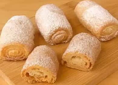 Cookies on sour cream according to a step by step recipe with a photo