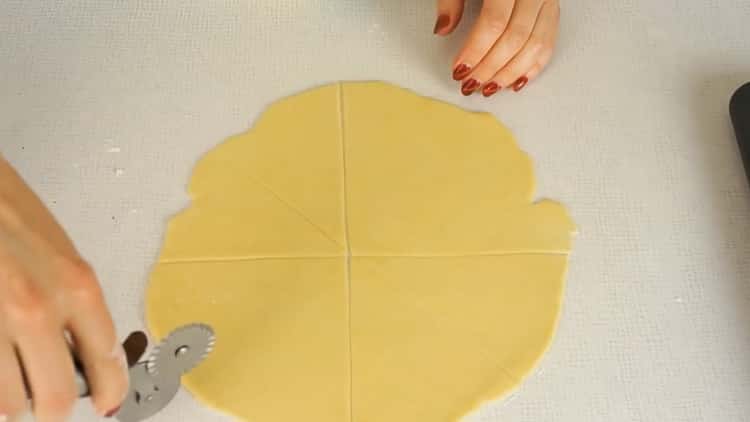 To make bagels, cut the dough