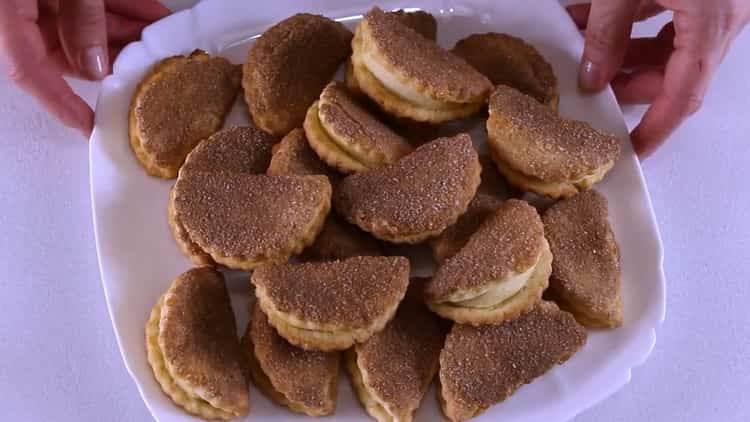 Shortbread cookies with apples - tender and super tasty