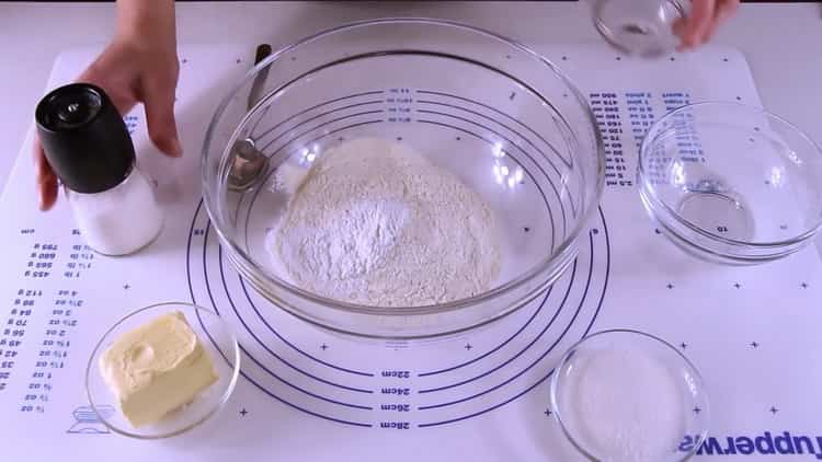 To prepare cookies with apples, prepare the ingredients