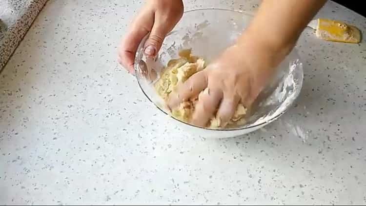 To make jubilee cookies, knead the dough