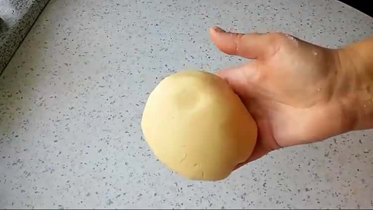 To prepare the anniversary cookies, prepare the dough