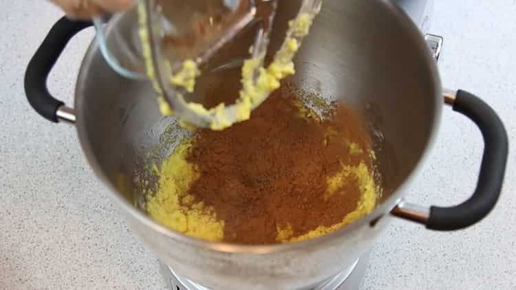 To prepare a pie with cottage cheese in the oven, prepare all the ingredients for the dough