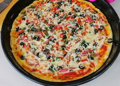 How to learn how to make delicious pizza without yeast
