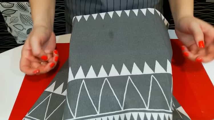 To make pizza at home, let the dough stand