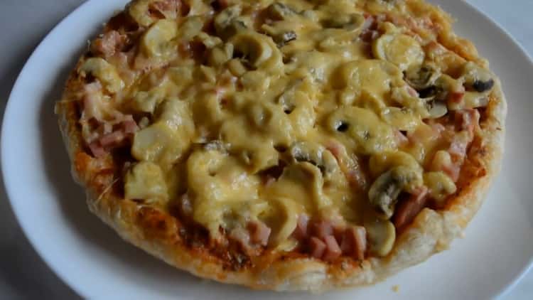 puff pastry pizza ready