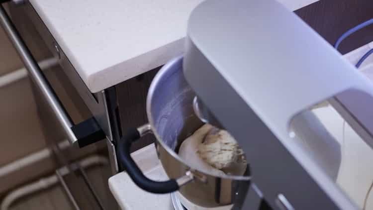 To make pizza pie, knead the ingredients