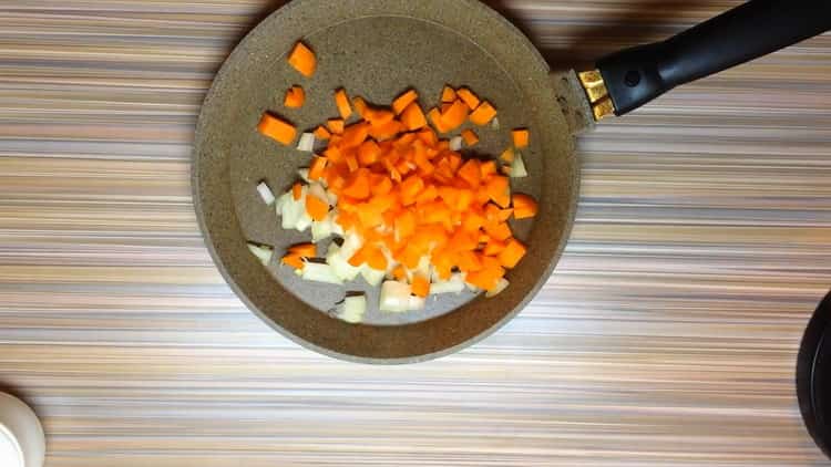 For cooking pilaf in pots. fry vegetables