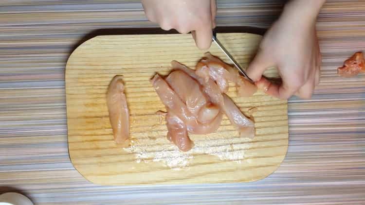 For cooking pilaf in pots. chop meat