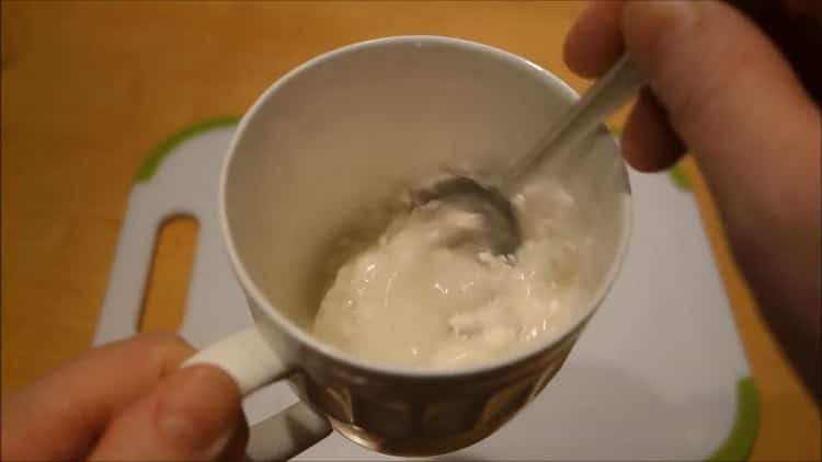 To make chicken gravy, add flour