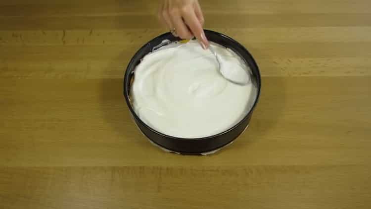 To prepare the cottage cheese pie, lay out the protein