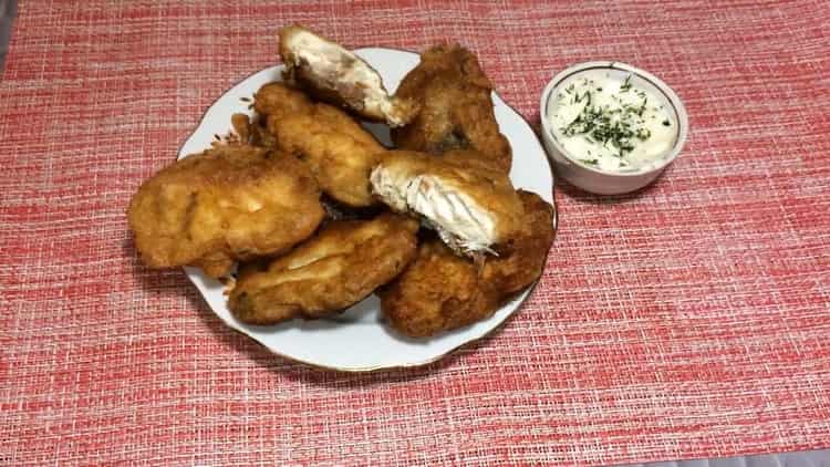 How to learn how to cook delicious fish in pastry