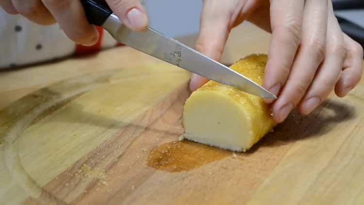 To prepare French cookies, prepare a breading