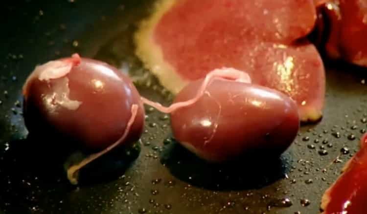 To make rabbit fricassee, fry all the ingredients