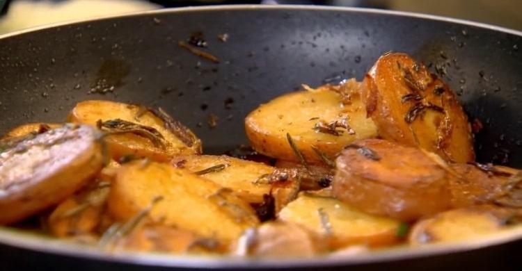 chicken fricassee is ready