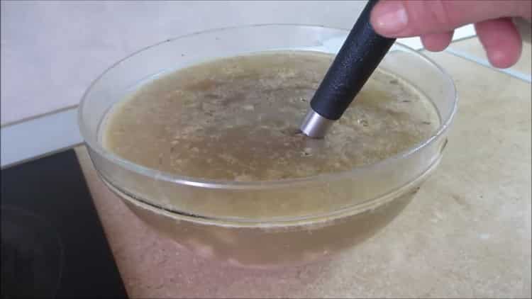 jellied chicken legs ready