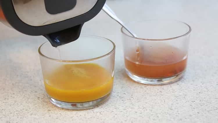 To prepare colored dumplings, prepare all the ingredients