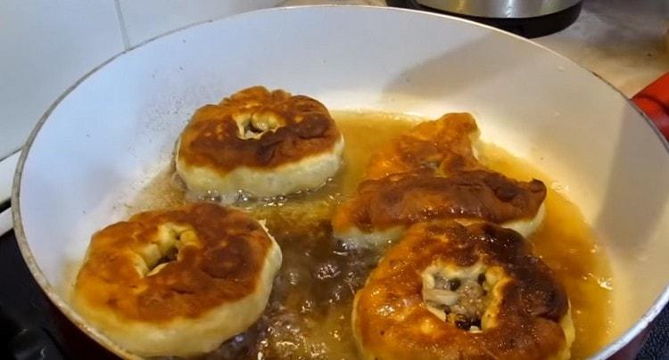 Fry products on both sides.