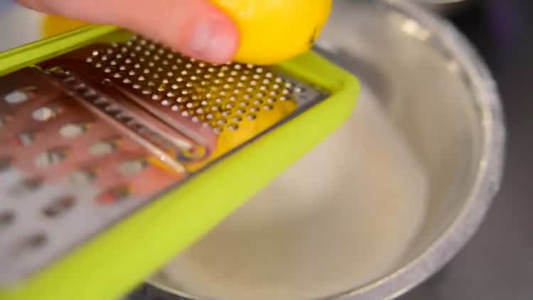 To make cupcakes at home, prepare the ingredients