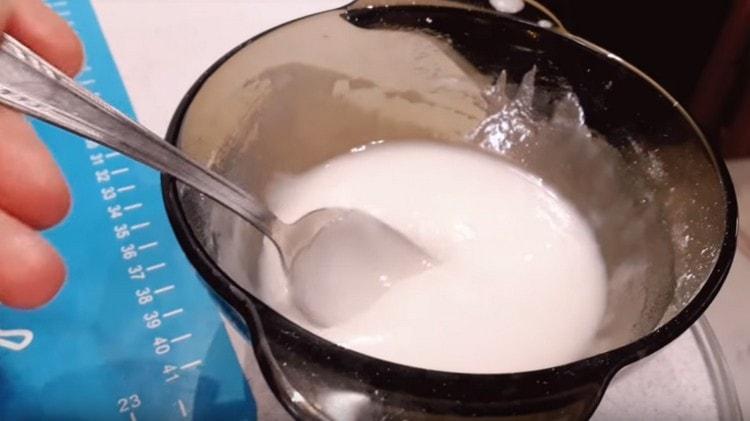 You can also make fondant out of water and powdered sugar.