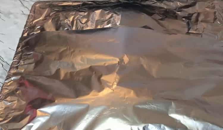 Stuffed mackerel according to a step by step recipe with photo