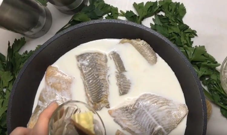 Add a piece of butter as well.