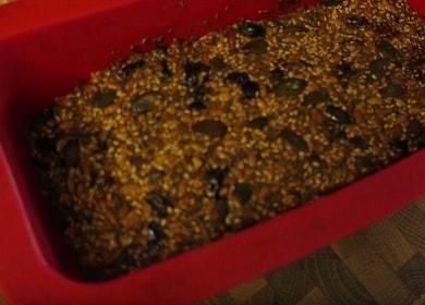 delicious grain bread at home: bake according to a step by step recipe with a photo.