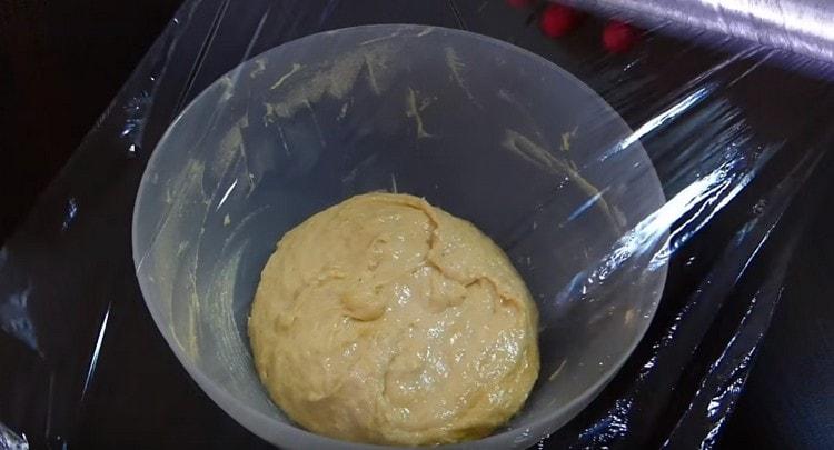 We got a liquidy dough.