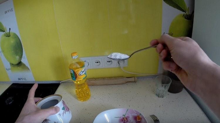 Add salt to the caviar.