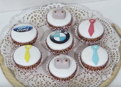 Cupcakes for men with filling - surprise your soulmate