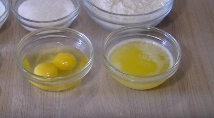 First you need to melt the butter.