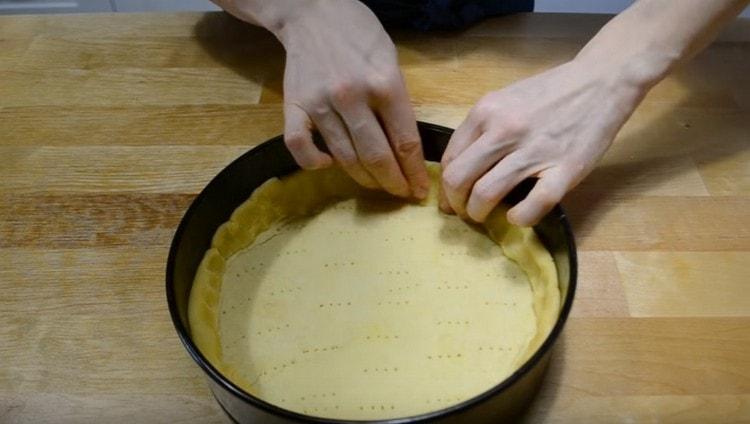 We make from the flagellum the sides of the future quiche.