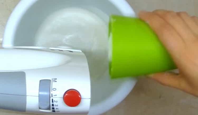 To make a classic Easter cake with a simple recipe, prepare the icing