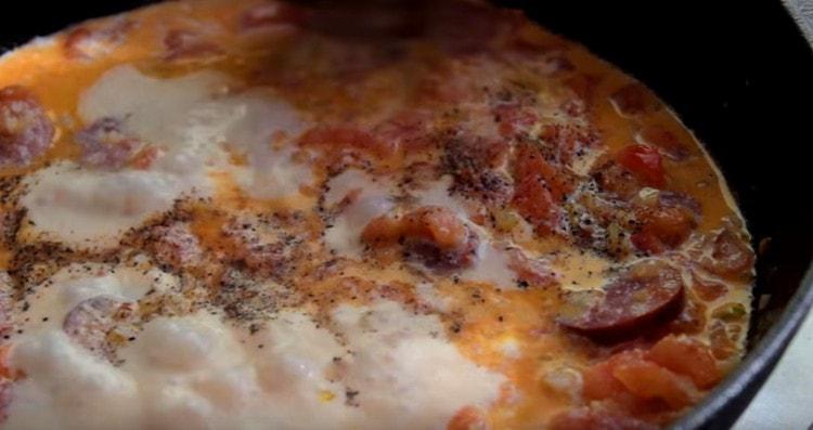 Salt and pepper sauce.