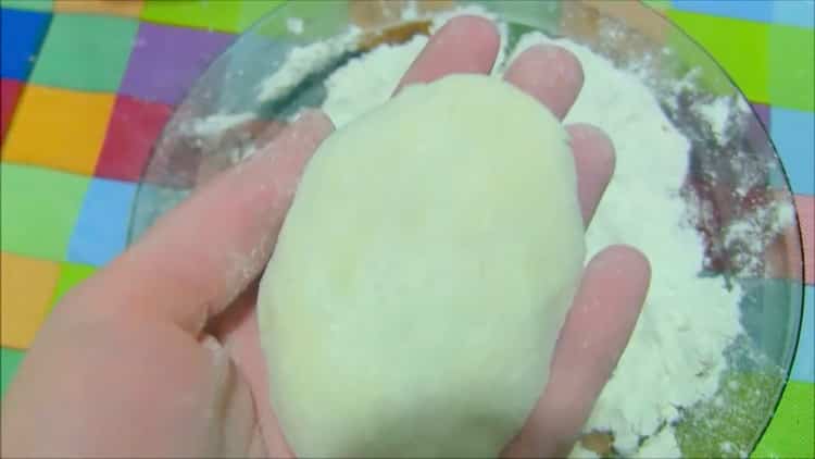 To make mashed potato pies, make a pie