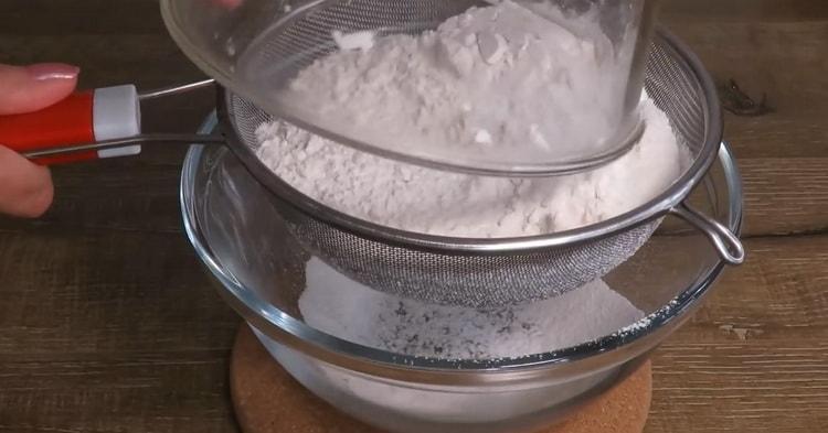 To make puff pastry pies with apples, prepare the ingredients