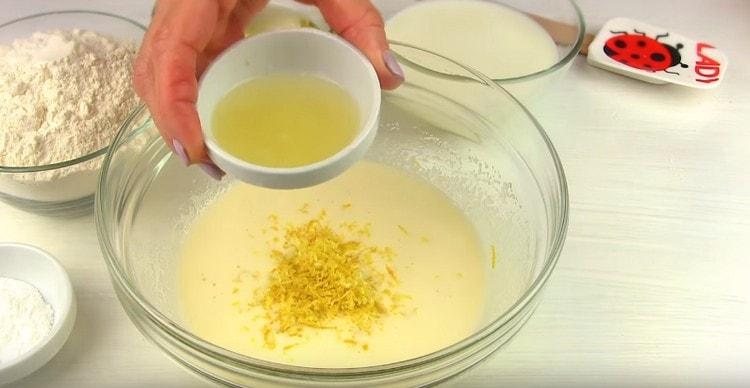 Add the juice of half a lemon.