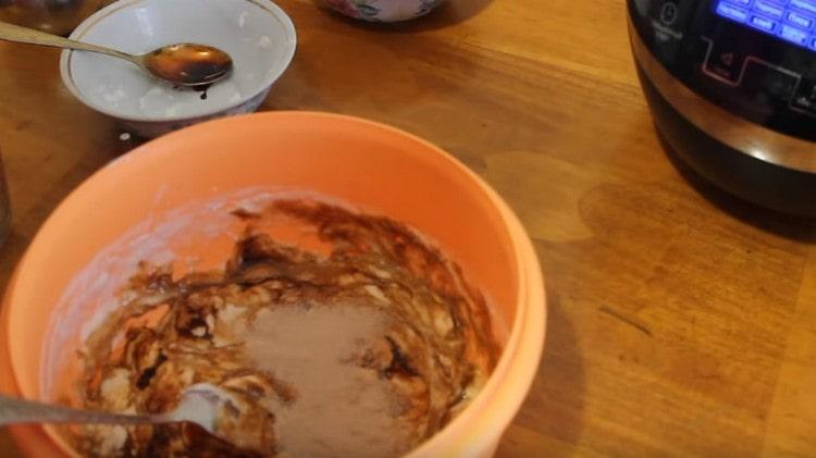 After the malt, add dry yeast to the dough.