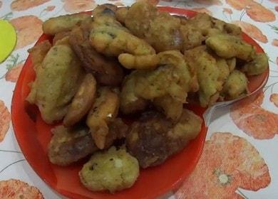 Tasty mackerel in batter: we cook according to the recipe with a photo.