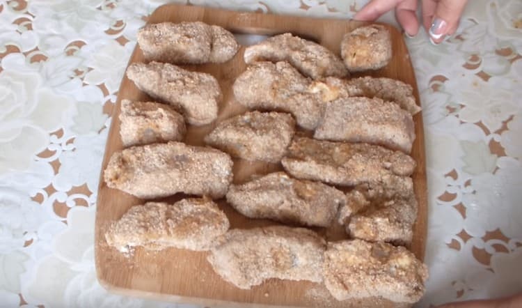 We prepare all the fish.