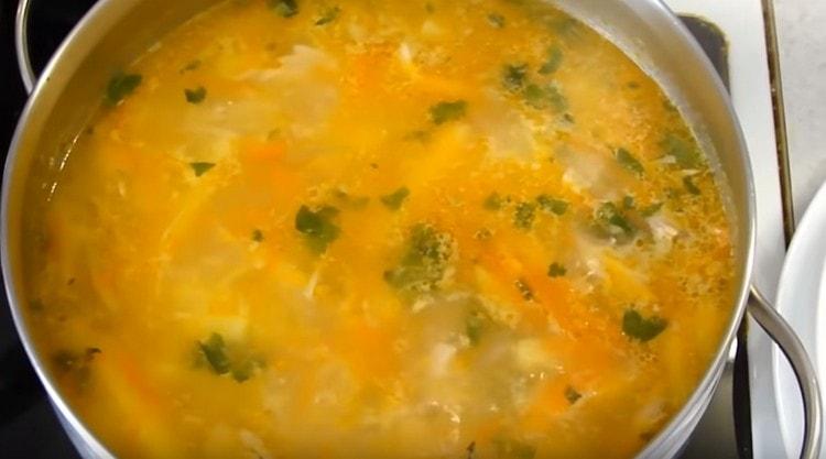 Add herbs, aromatic spices to taste.