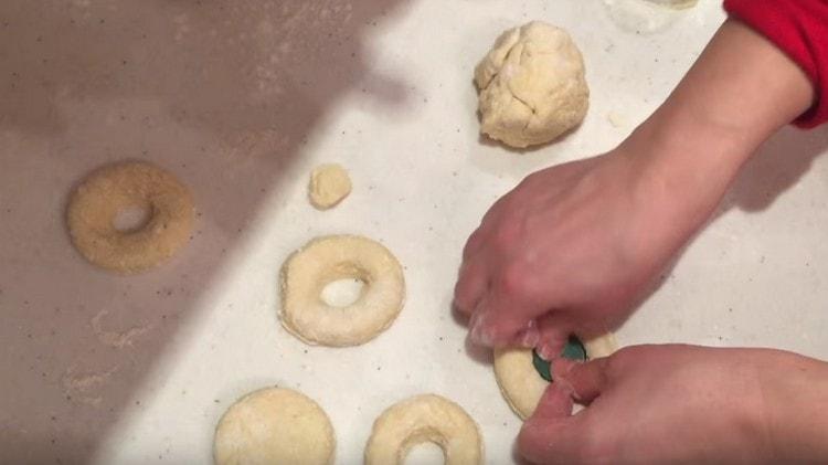 We make holes in the test.