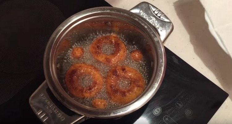 Fry products on both sides.