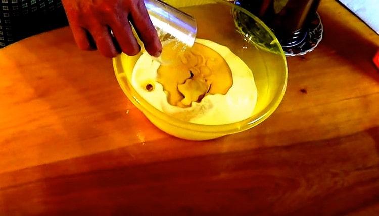 We also add vegetable oil to kefir.