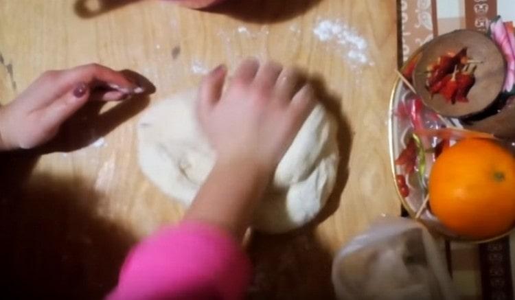 Before working with the test, you need to knock it again.