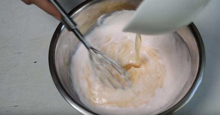 We also prepare a pale pink souffle.