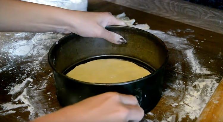 then set on the shape of the sides and close.