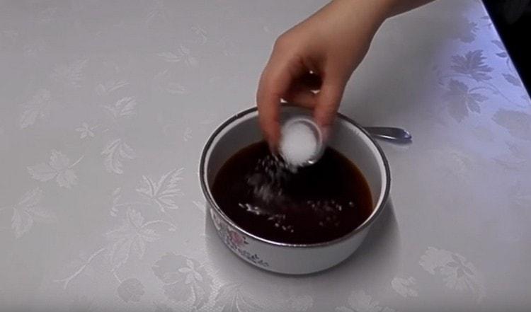 Add salt to the marinade.